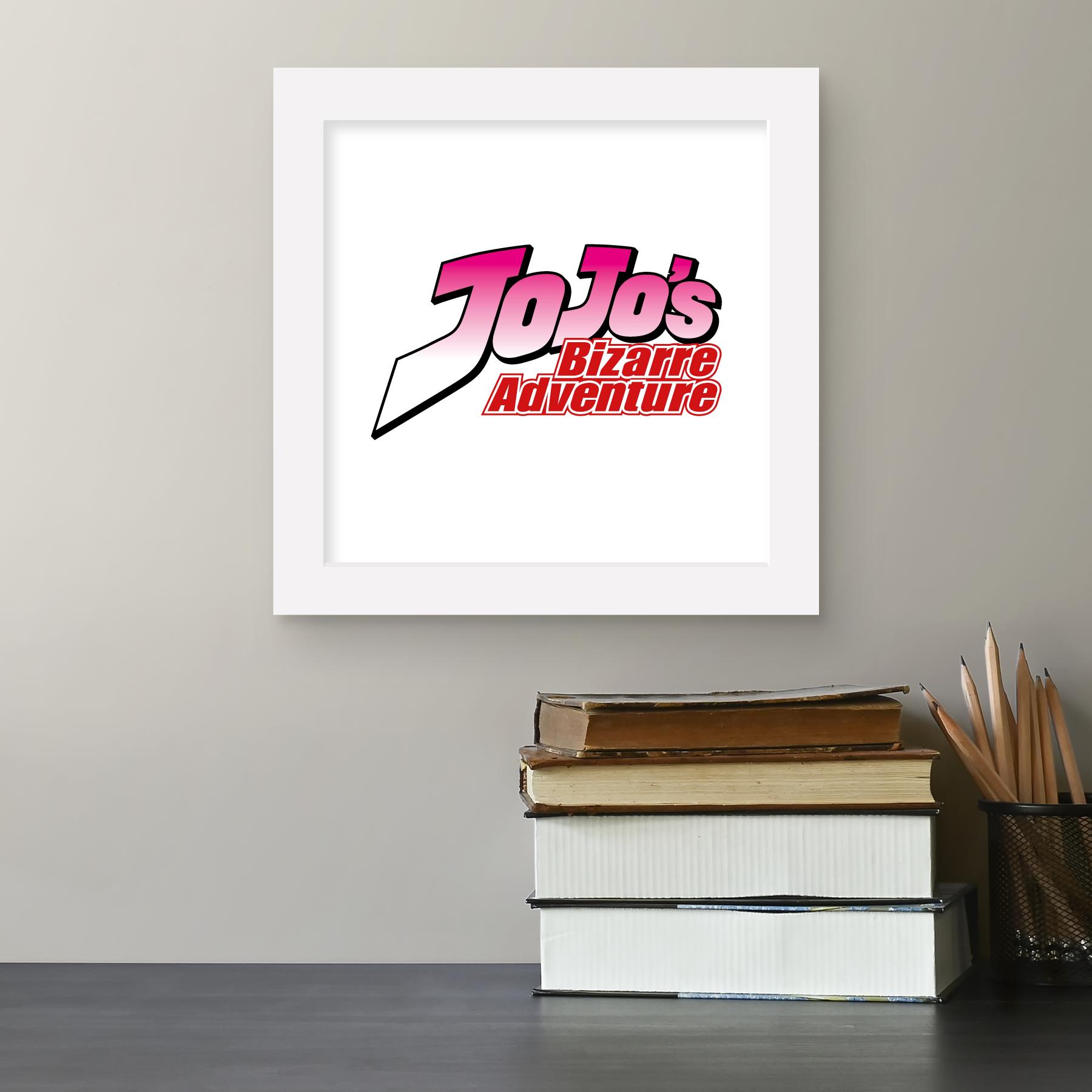 Gallery Pops JoJo's Bizarre Adventure - Logo Wall Art, White