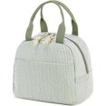 thumbnail image 1 of Lunch Bag for Women Men Cute Corduroy Lunch Tote Bags Reusable Insulated Lunchbox Large Capacity Reusable Insulate, 1 of 5