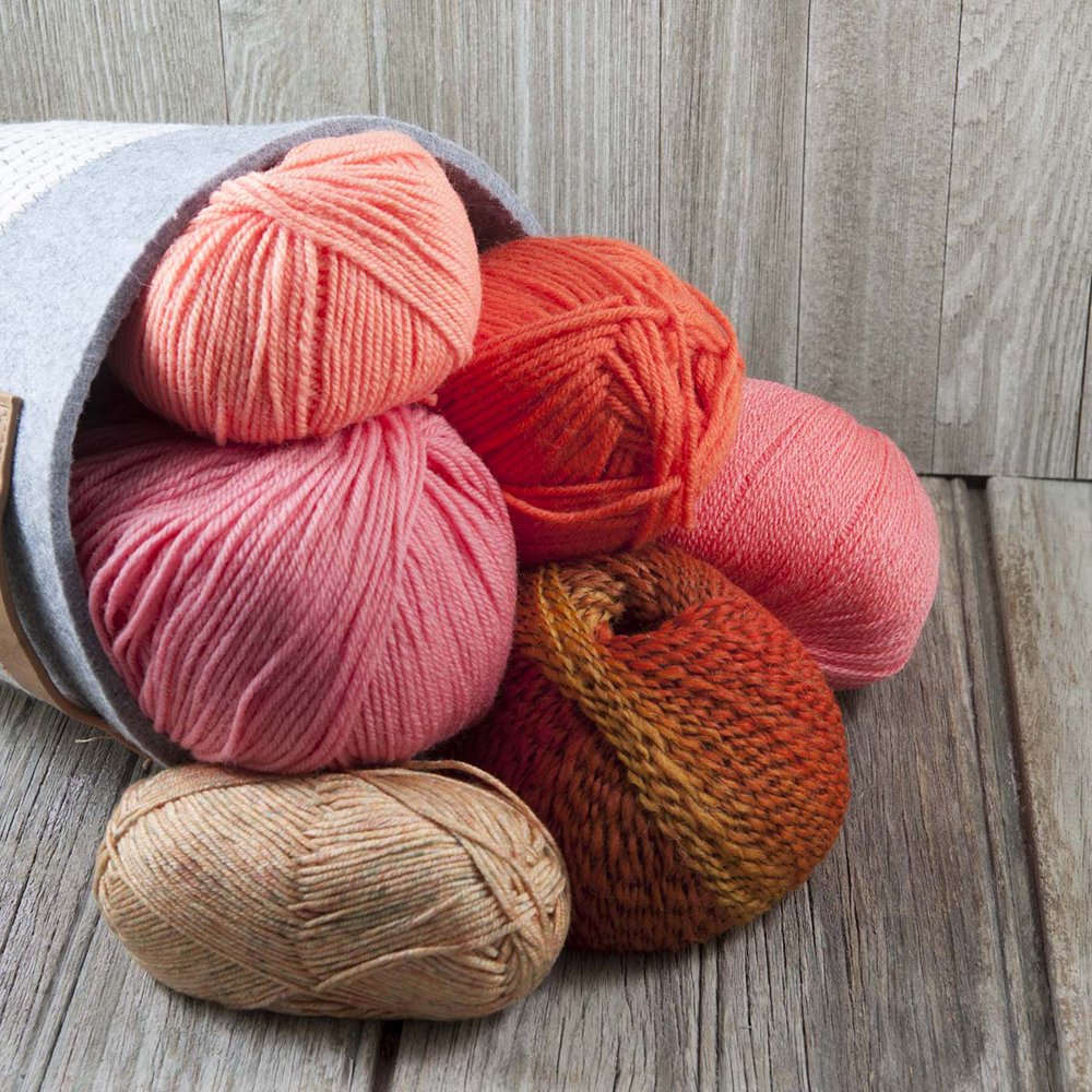 Willow Yarns™ Wool Coral Yarn Pack