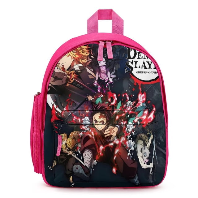 Tren Mugen Mochila Escolar para Niños y Niñas, Mochila Infantil Ligera de Alta Calidad, Grande y Duradera ROSA