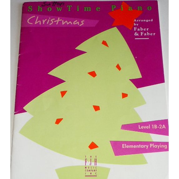 Pre-Owned ShowTime Piano Christmas (Paperback) 0929666399 9780929666396