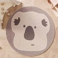 thumbnail image 2 of Poowe Round Kids Rug 39.4" Koala, Machine Washable Rug for Playroom, Non-Slip Circle Rugs for Classroom, Soft Circular Carpet Kids Play Mat for Nursery Bedroom Preschool, 2 of 5