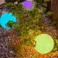 thumbnail image 4 of DFC Inflatable LED Garden Outdoor Decorative Light PVC Air Filled Glowing Sphere For Patio Party, 4 of 7