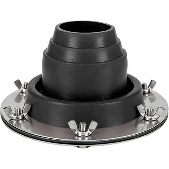 Clearance Sale Silicone Hot Tent Stove Jack, Roof Pipe Flashing With Fireproof Round Base, Chimney Vent for Wood Stoves, Durable and Heat-Resistant Camping Accessory for Outdoor Tents