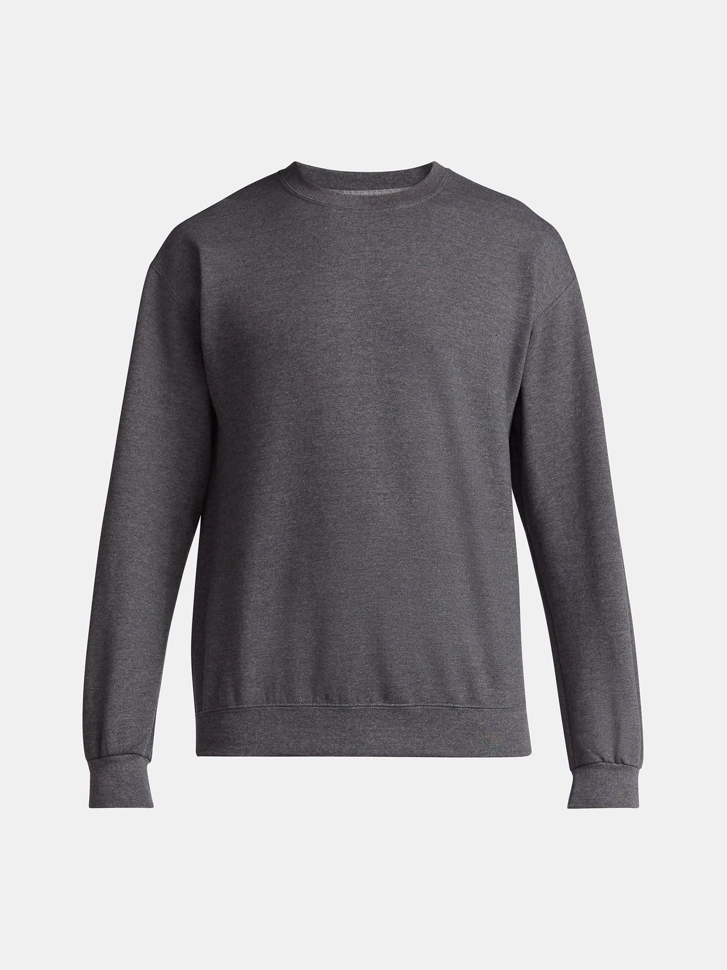 Athletic Works Fleece Crewneck Sweatshirt, Mens & Big & Tall Sizes XS-4XLT