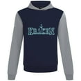 thumbnail image 2 of Men's Levelwear  Deep Sea Blue/Gray Seattle Kraken Ultimate Journey Pullover Hoodie, 2 of 3