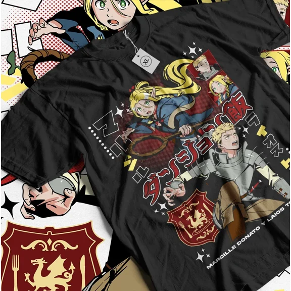 Marcille Concerned Delicious in Dungeon T-Shirt All Size