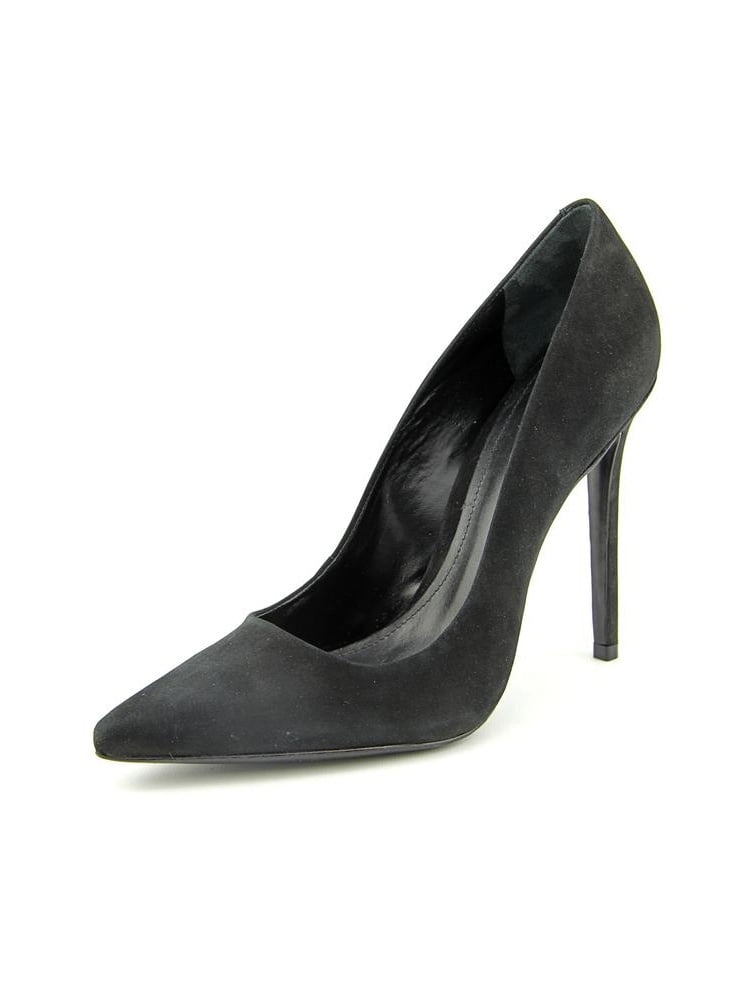 Low Cut Vamp Pump Sandals (7.5, Black 