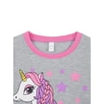 thumbnail image 5 of QEFJNO 2-9Y Toddler and Little Girls Unicorn Pajamas Kids 2-Piece Pjs Long Sleeve Sleepwear Sets, 5 of 5