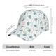 thumbnail image 2 of Fotbe Sea Turtle Gorro Clásico de Béisbol, Gorra Ajustable con Broche Snapback, Gorro de Exterior de Algodón Suave, 2 of 6