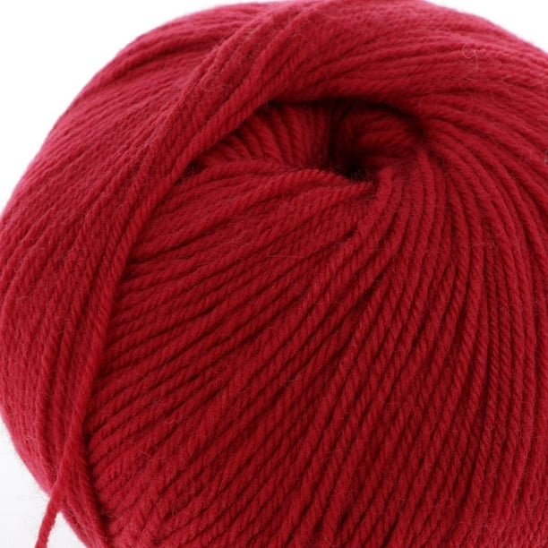 Red Wool Yarn 
