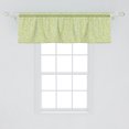 thumbnail image 2 of Ambesonne Garden Art Window Valance, Blossoming Spring Meadow, 54" X 18", Multicolor, 2 of 3