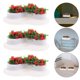 thumbnail image 2 of 10 piezas de muebles de casa de muñecas en miniatura, banca de parque con flores creativas, modelo de banca con plantas en maceta, decoraciones, miniaccesorios de jardín, 2 of 7