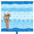 thumbnail image 1 of Manta de playa WEKAPO Bohemian Starfish 335 x 274 cm impermeable, 1 of 8