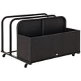 thumbnail image 1 of Rangement Roulant pour Piscine en Rotin, Rangement Extérieur, Organisateur en Osier, Brun, 1 of 10