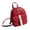 Red, variant on Stylago Mini Backpack Purses for Women Leather Zipper Shoulder Bags Ladies Travel Shopping Pockets College Students Daypack Red
