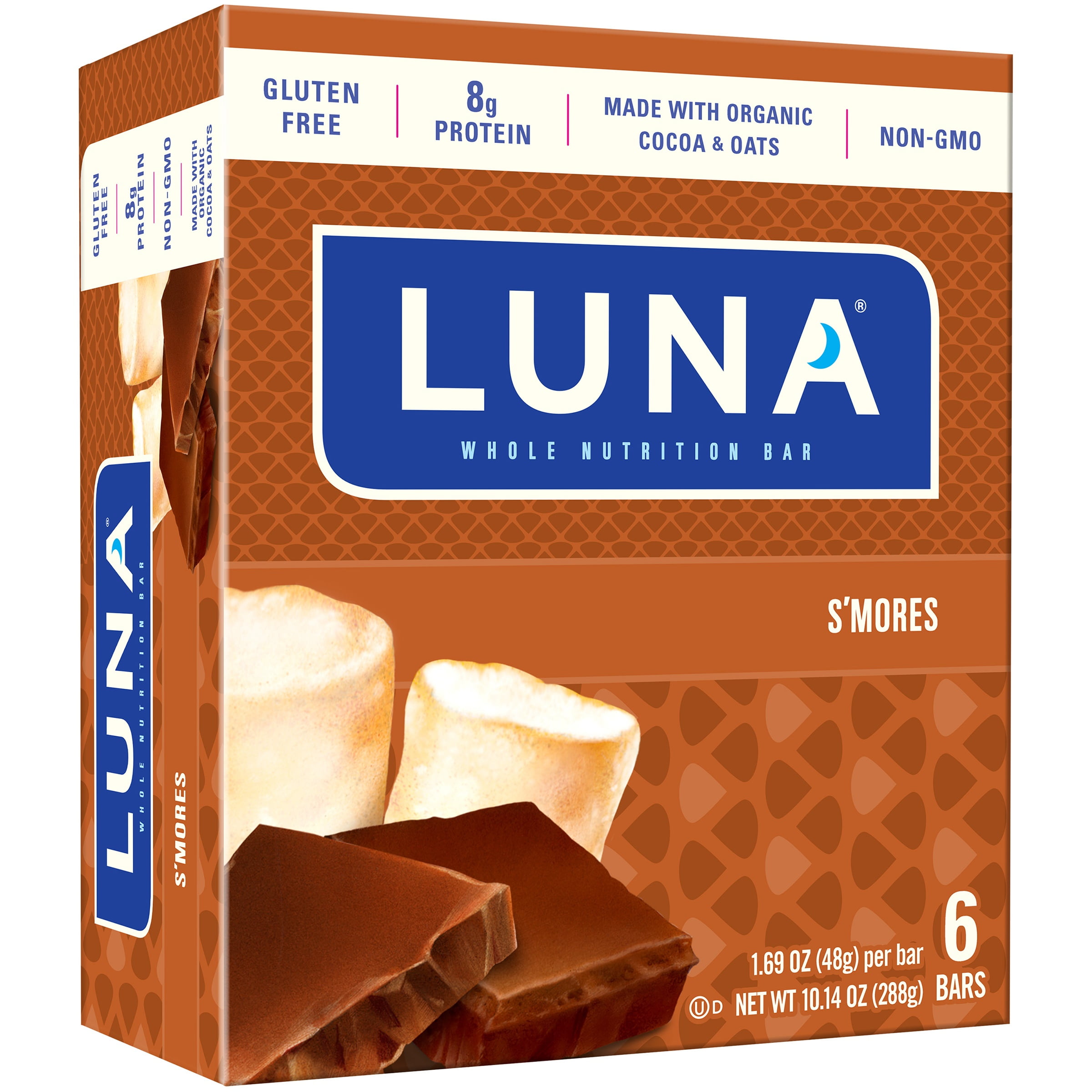3 Pack) LunaÃ‚Â® Whole Nutrition Bars oz. - Walmart.com