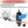thumbnail image 6 of Unique Bargains Windshield Washer Pump w/Grommet for Mercedes-Benz E-Class No.A2108691021 - Pack of 1, 6 of 6