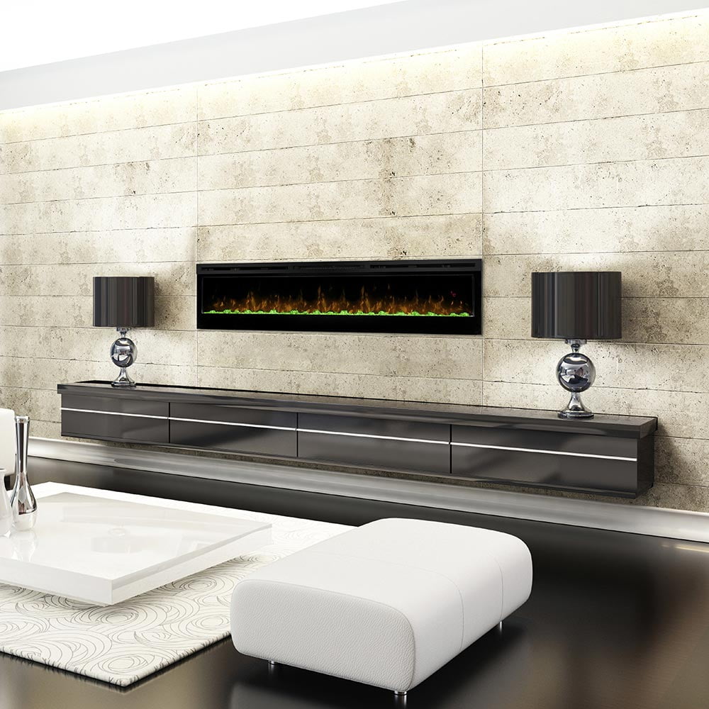 Dimplex Prism Series 74 inch Wall Mount Electric Fireplace - Black, BLF7451  - Walmart.com