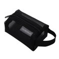 thumbnail image 1 of Bolso Sencillo De Nailon Con Tres Compartimentos Cuadrados, Gran Capacidad, Llavero, Tarjetero, Bolsa Transparente Para Guardar Objetos, 1 of 8