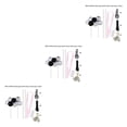 thumbnail image 1 of bedienty Cake Topper Home Wedding Party Cake Balloon Ribbon Straws Decoration Pastry Decor Sapphire Glitter Balloon 3# 3Set, 1 of 6