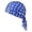 Blue, variant on Do Rag Star Pattern Polyester Elastic Tie Back Bandana Head Wrap Sweat Wicking Motorcycle Skull Cap for Cycling Running Construction Sports Use(Dark Blue-55~58cm)