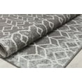 thumbnail image 5 of Mason Brooks Ryder KN30A Moonless Night Moroccan Tribal Gray Area Rug, 2'6" x 4', 5 of 7