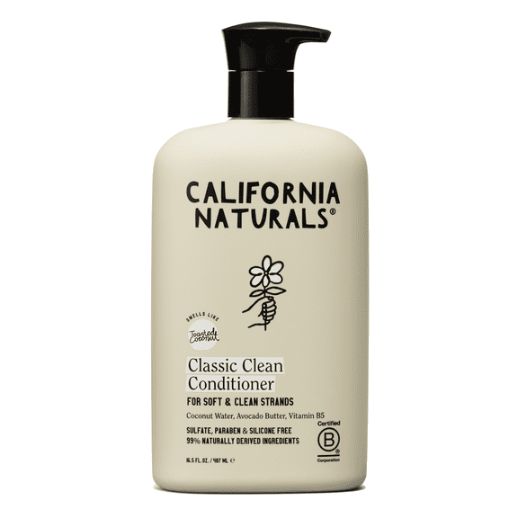 California Naturals Classic Clean Conditioner, Daily Use, Toasted Coconut, 16.5 fl oz