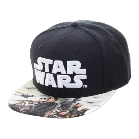 Men's Star Wars Rogue One Sublimated Bill Snapback Cap