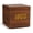 Square brown, variant on Alarm Clock LED Wooden Watch Table Voice Control Digital Wood Despertador USB/AAA Powered Electronic Desktop Clocks