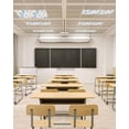 thumbnail image 4 of Fluorescent Light Covers for Ceiling Lights 2 Pack,Blue Coral Magnetic Ceiling Light Covers 2x4ft for Classroom Office,Summer Ocean Starfish Conch Shell Nautical Beach White Drop Ceiling Light Shade, 4 of 7