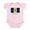 Petal Pink, variant on CafePress - Barbados Flag Infant Bodysuit - Baby Light Bodysuit, Size Newborn - 24 Months