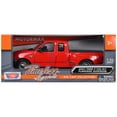thumbnail image 3 of 2001 Ford F-150 XLT Flareside Supercab Pickup Truck Red 1/24 Diecast Model Car by Motormax, 3 of 3