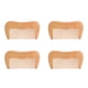 thumbnail image 2 of Peine De Madera Para El Cabello, Reduce La Rotura Del Cabello Reduce La Tensión Diseño Ergonómico Peine De Parto De Acupresión Sin Estática 4 Piezas Para Viajes, 2 of 7