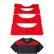 thumbnail image 3 of 4 Piezas Camiseta de PVC Guía de La Regla Sublimación Centrada, Camiseta Reglas de Artesanía para Alineación Central para Jóvenes para Jóvenes Niños P rojo Soledad Guía de regla de camiseta, 3 of 10