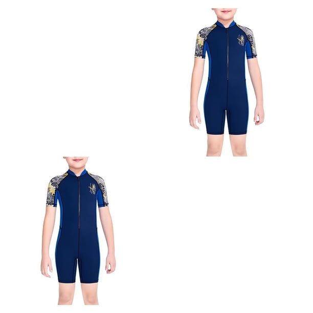 Soidarity Trajes de neopreno para niños, traje de buceo ultrafino de secado rápido para hombres y mujeres, traje de baño con cremallera en la Type8 NO8