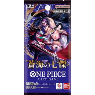 One Piece Card Game The Seven Heroes Of The Blue Sea Booster Pack