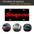 thumbnail image 6 of Snap-On Logo License Plate 6x12 Inch Thickening Aluminum Metal Decorative License Plates, Universal Fit For Trucks, Suvs, Vehicles, 6 of 7