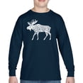 thumbnail image 1 of Boy's Word Art Long Sleeve - Moose, 1 of 2