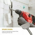 thumbnail image 5 of Sds-Plus Scaling Chisel, Alloy And Steel Construction Offers Unmatched Durability, Ergonomically Angled End Enhances Control During Demolition Tasks, Ideal for Wide Application, 5 of 5