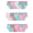 Zebras and Butterflies, variant on Fruit of the Loom Toddler Girl EverSoft Cotton Hipster Underwear, 10 Pack, Sizes 2T-5T