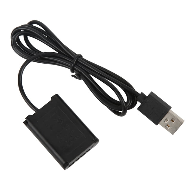 DK X1 Dummy Battery, Premium Chips Convenient To Use Camera Dummy Battery USB Interface ABS For Shooting