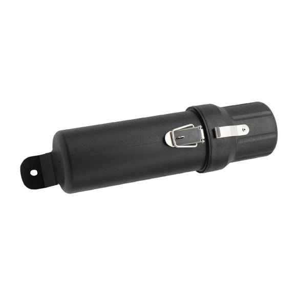 Almacenamiento para tubo de herramientas de motocicleta Macarena Organizador de accesorios para Motos todoterreno Estuche de plástico impermeable Negro 320 mm