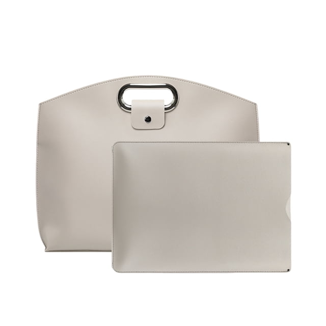 BotaniNest Leather 14 16 Inch 2 Piece Laptop Suitable For Handbag IPad Protective Work Handbag Briefcase