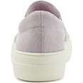 thumbnail image 4 of Soda Flat Women Shoes Slip On Loafers Casual Sneakers Memory Foam Insoles Hidden Platform / Flatform Round Toe HIKE-G Light Purple Lavender 10, 4 of 5