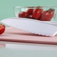 thumbnail image 6 of Jooan Chopping Board Plastic Kids Fruits Vegetables slicing Board Kitchen Cooking Utensil, 126427, Pink, 6 of 8
