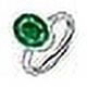 thumbnail image 5 of Natural Emerald 13.25 Ratti / 12.45 Carat Panna Adjustable Ring For Women'S And Men'S (Lab - Approved)-B0DM2H, 5 of 7