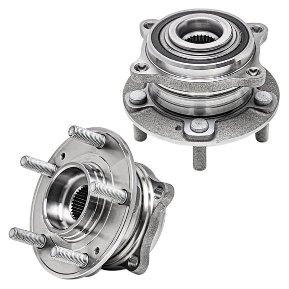 SHENDALI - 2 Wheel Bearing Hubs for Kia Sorento Hyundai Santa Fe Sport Veracruz Kia, Wheel Bearing Hubs Assembly Set Hyundai Replacement Bearing Hubs Front or Rear Pair