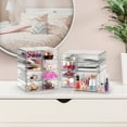 thumbnail image 5 of Sorbus Acrylic Cosmetic Makeup Organizer 16 Drawers Clear Stackable Storage Bins For Jewelry And Office Supplies Organizer- 4Pc, 5 of 7