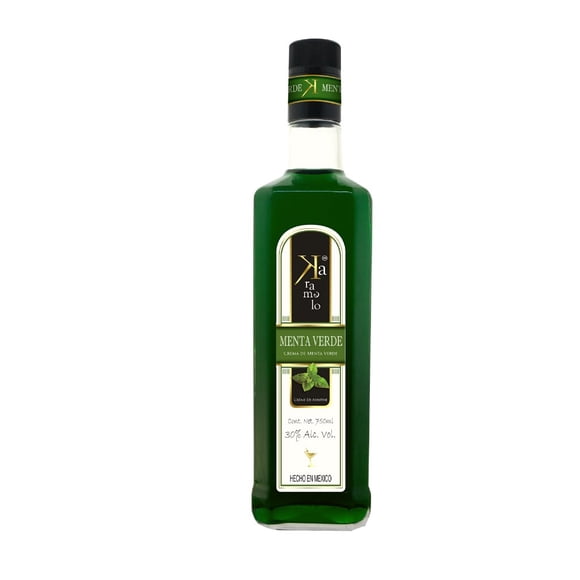 Licor de Menta Verde, Karamelo, 750 ml Karamelo Licor